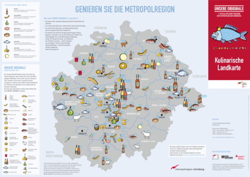 Kulinarische Landkarte