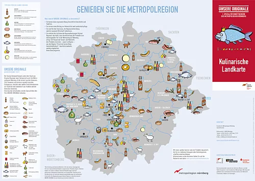 Kulinarische Landkarte